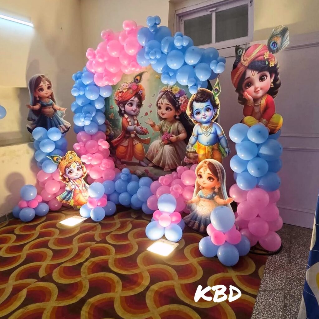 Premium baby shower theme decoration by Kolkata Balloon Decoration