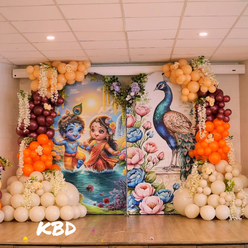 Balakrishna baby shower decoration