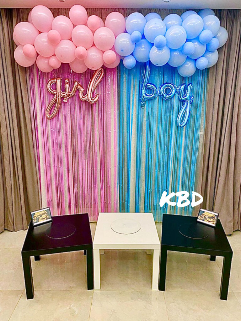 Creative baby shower welcome gate decoration Kolkata