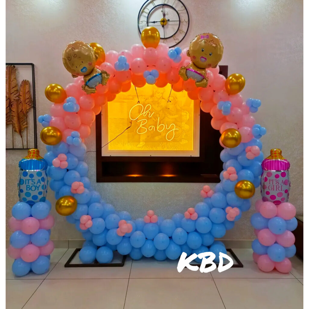 Budget-Friendly Pink & Blue Baby Shower Packages in Kolkata